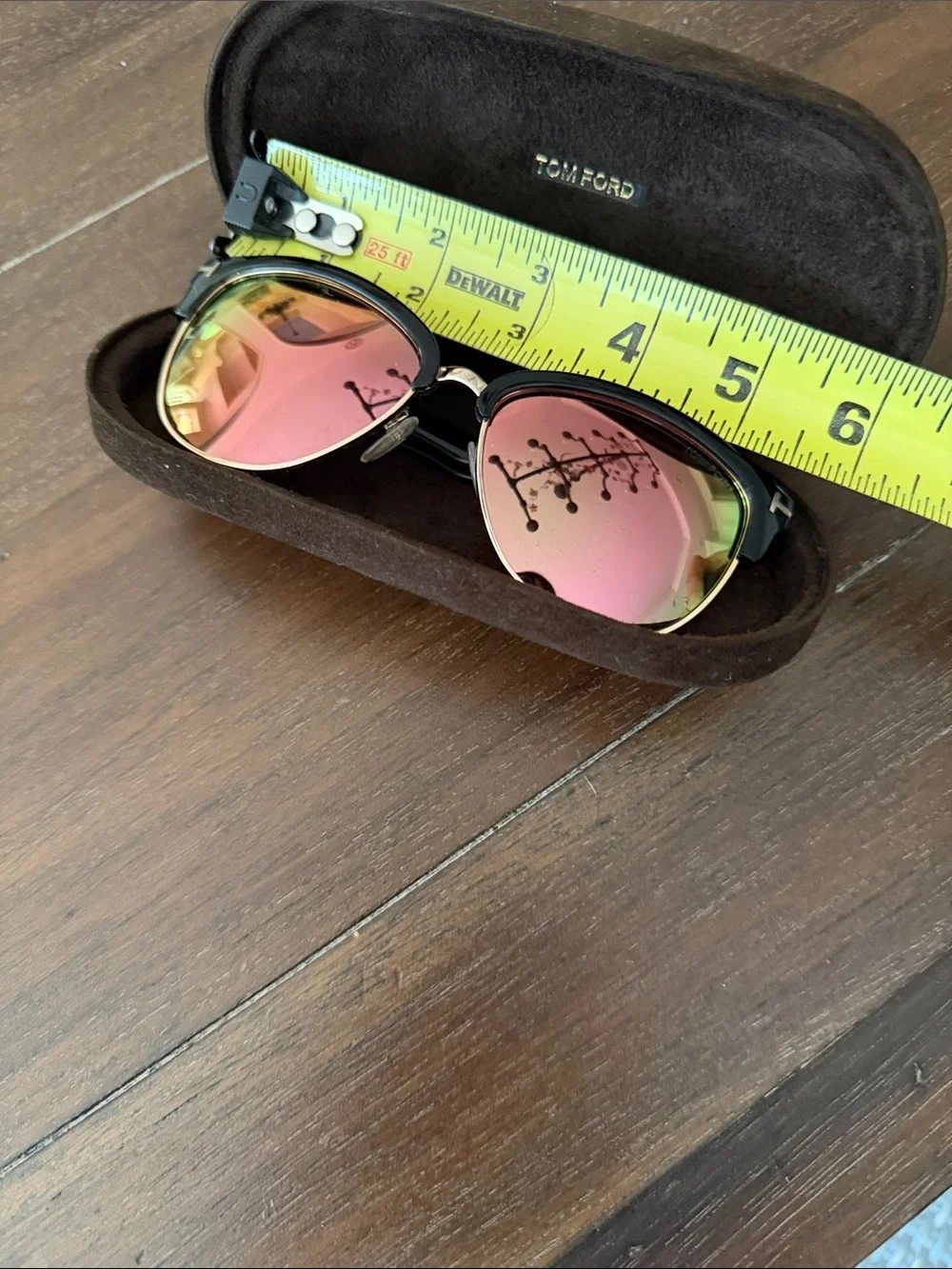 Tom Ford Cat-Eye Aviator Sunglasses